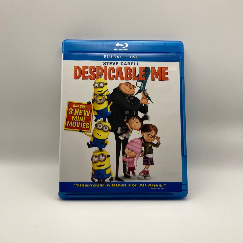 Despicable Me Blu-ray‎ and DVD Combo Pack 3 New Mini-movies Steve Carell